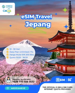Jepang eSIM Banner