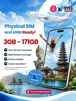 Bali SIM Card & eSIM by XL