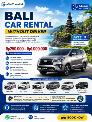 Bali Car Rental without Driver